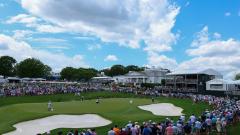 Quail Hollow 18th green